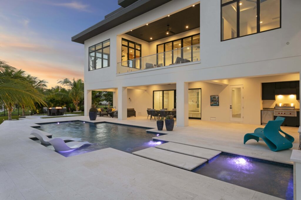 Swimming pool project by Curtis Pools