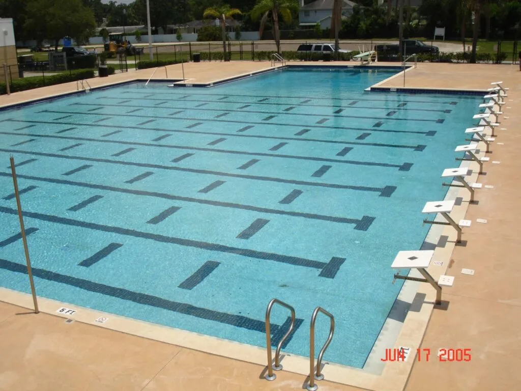 Swimming pool project by Curtis Pools