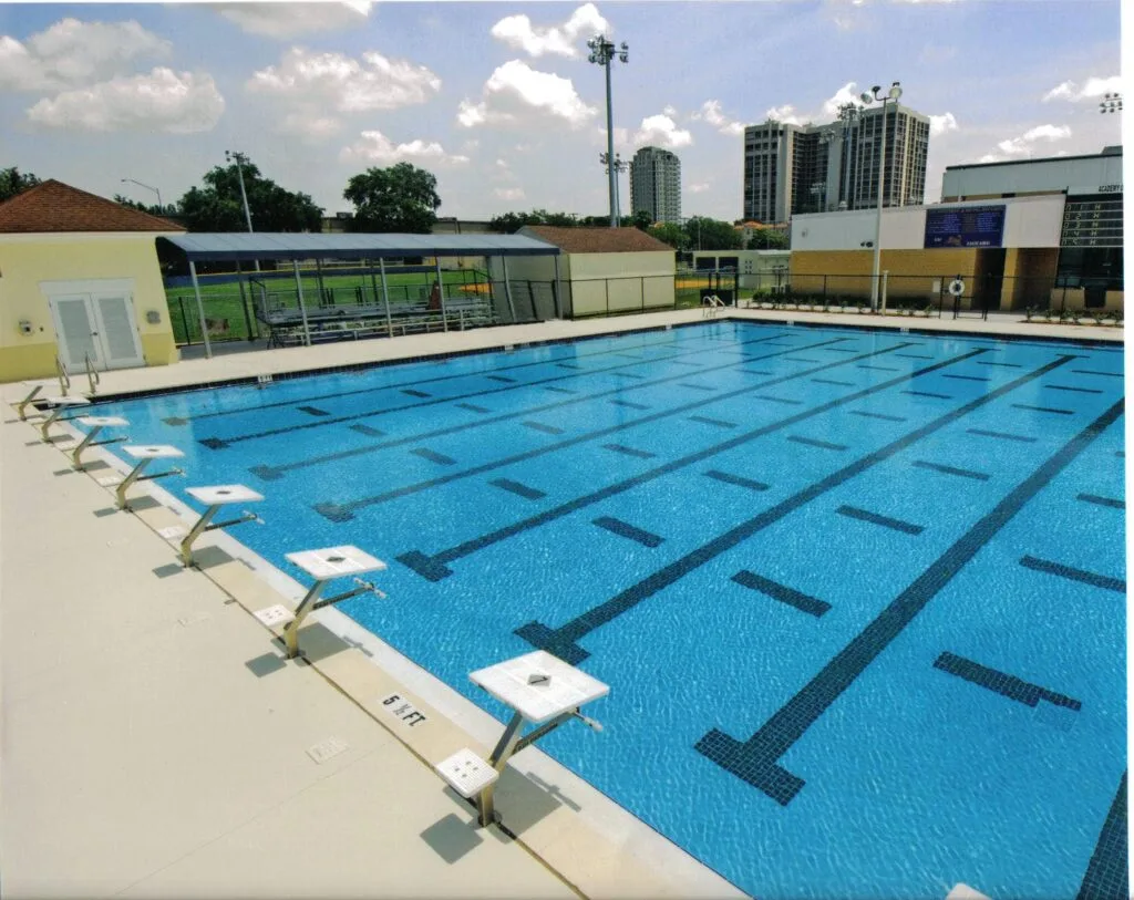 Swimming pool project by Curtis Pools