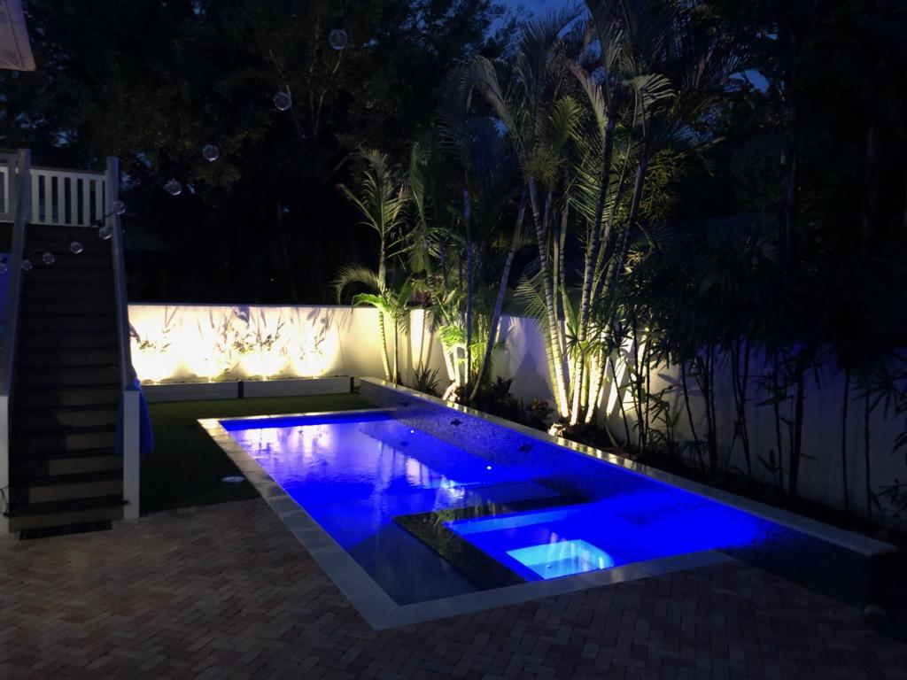 Swimming pool project by Curtis Pools