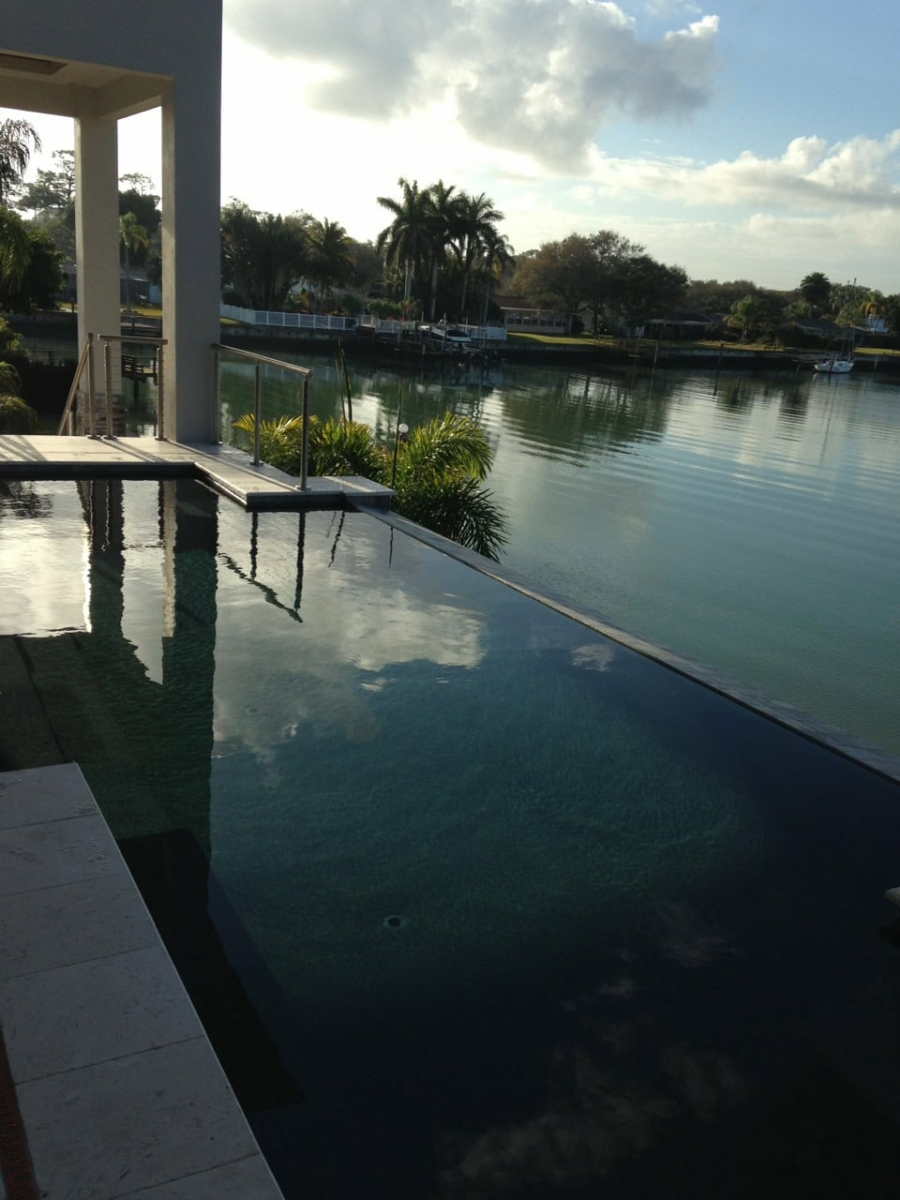 Swimming pool project by Curtis Pools
