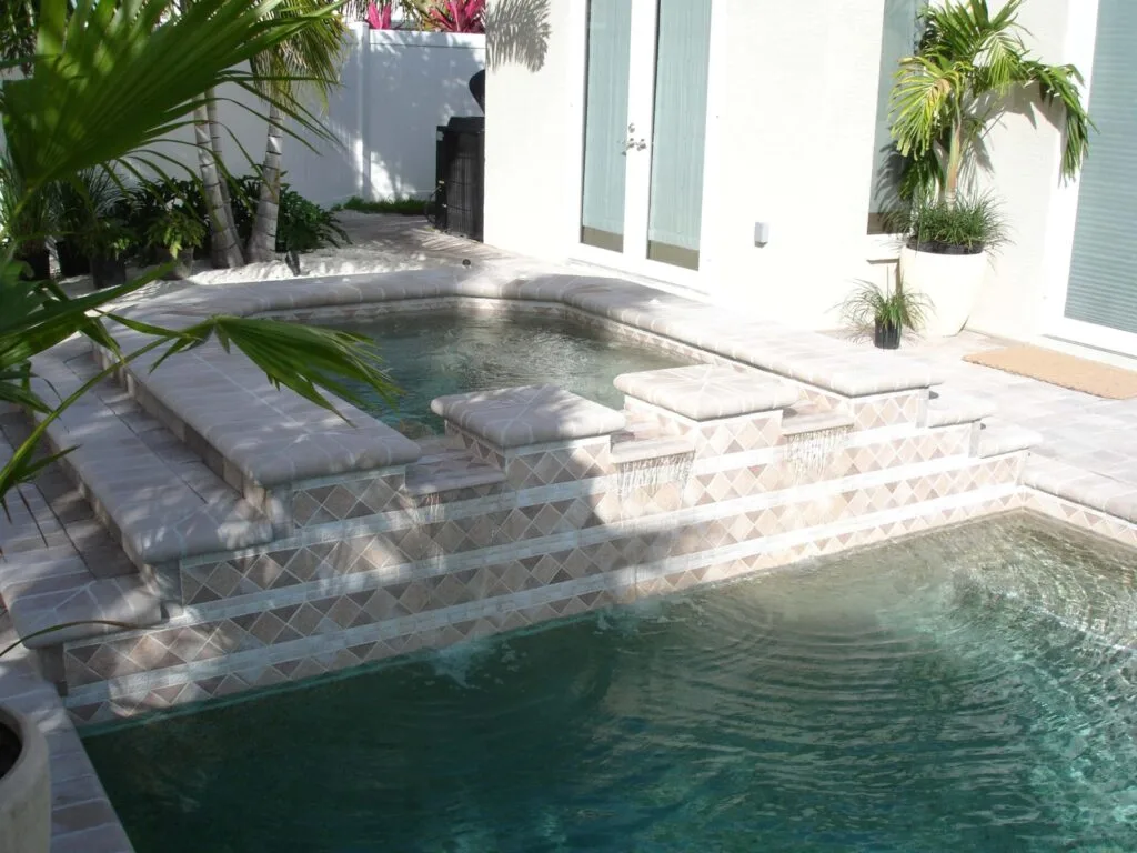 Swimming pool project by Curtis Pools