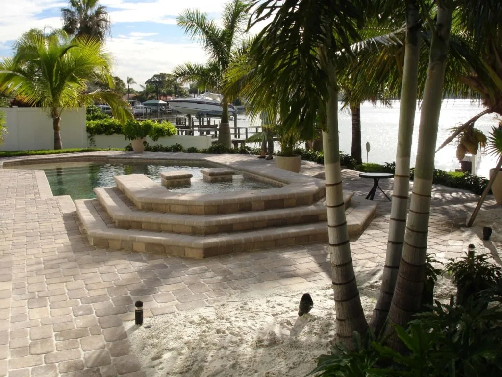 Swimming pool project by Curtis Pools