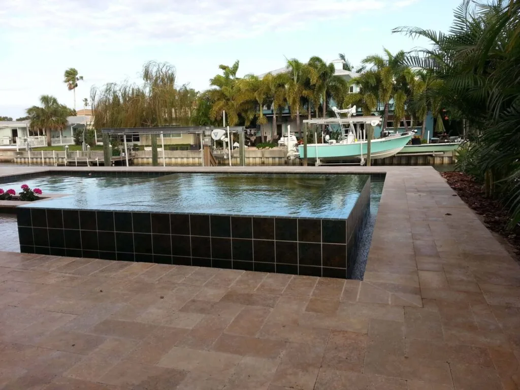 Swimming pool project by Curtis Pools