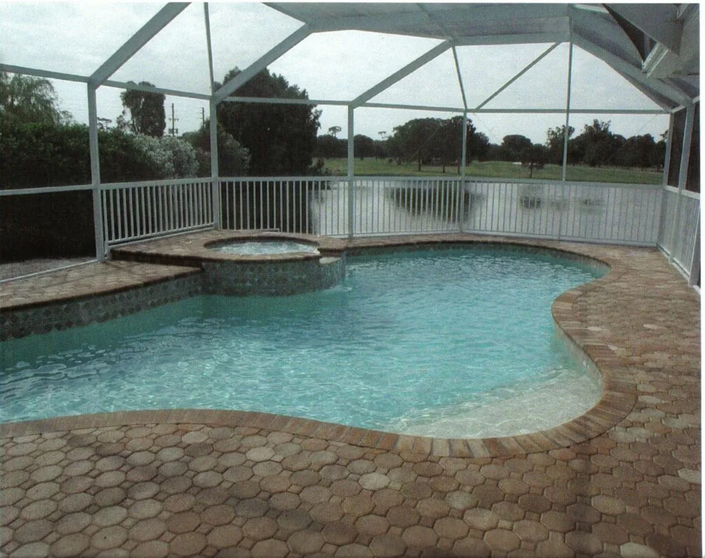 Swimming pool project by Curtis Pools