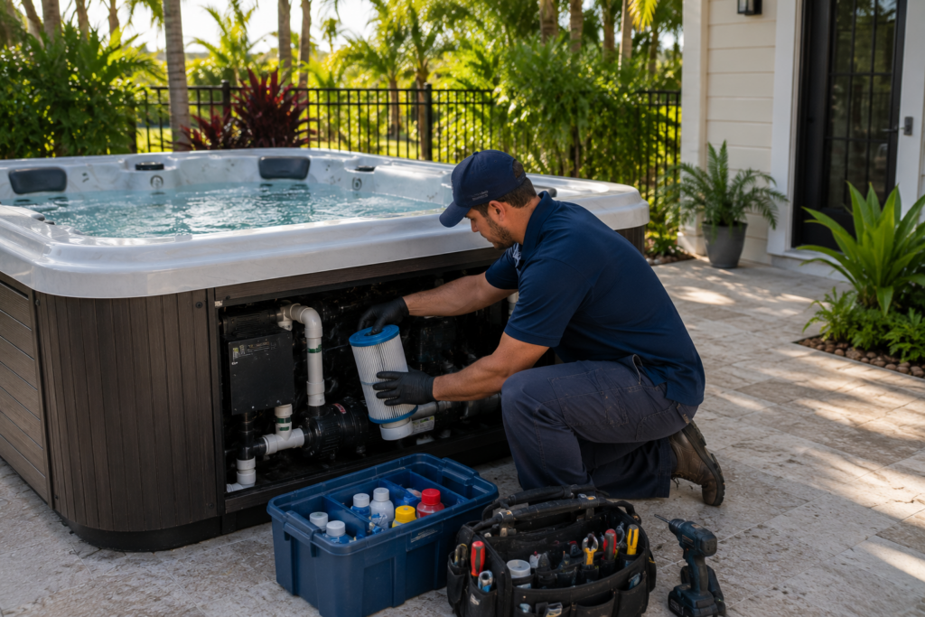 Swimming pool project by Curtis Pools