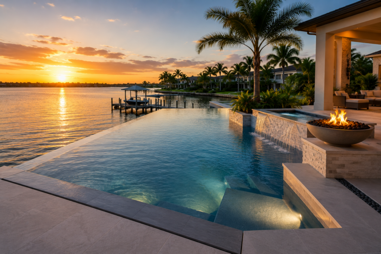 Swimming pool project by Curtis Pools