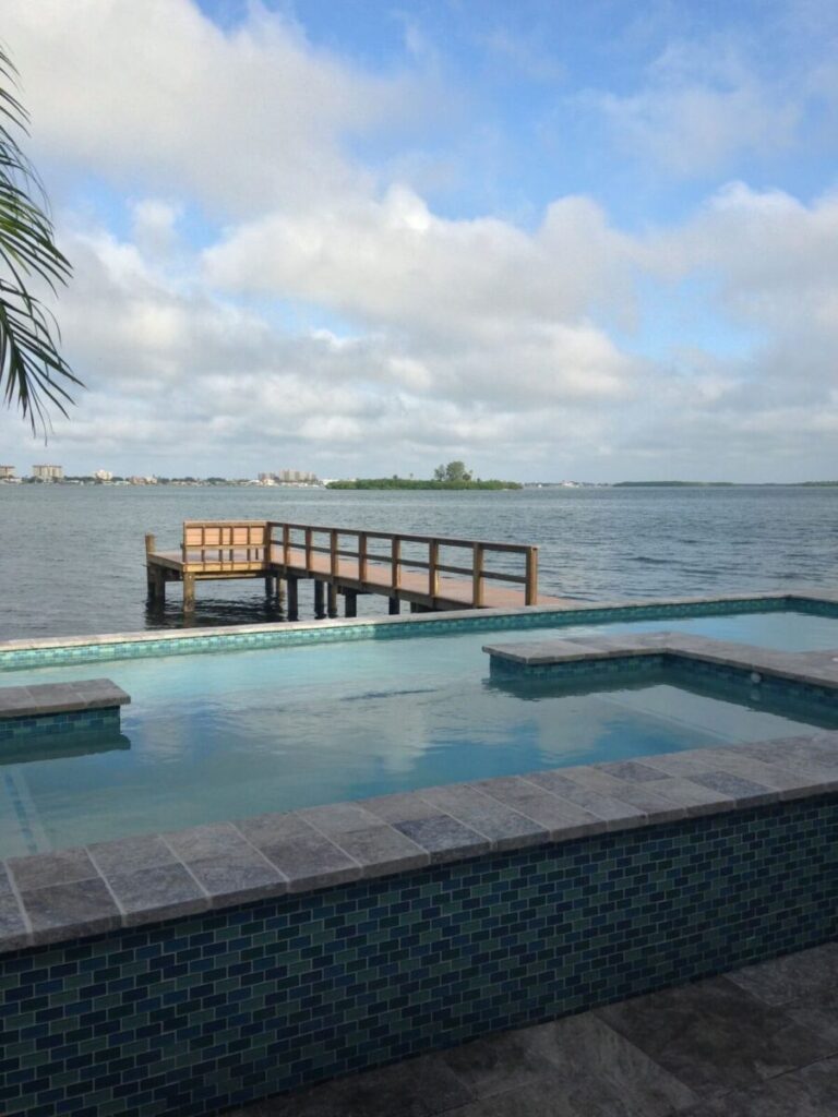 Swimming pool project by Curtis Pools