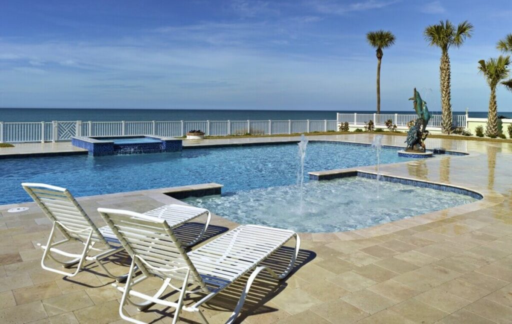 Swimming pool project by Curtis Pools
