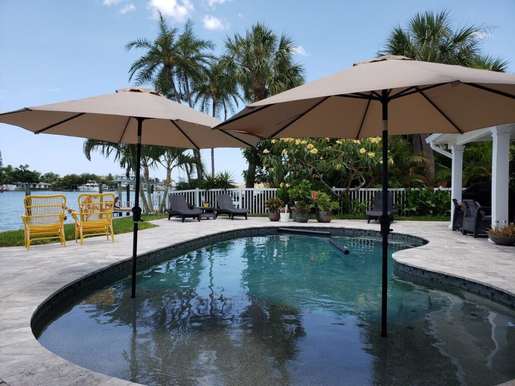 Swimming pool project by Curtis Pools