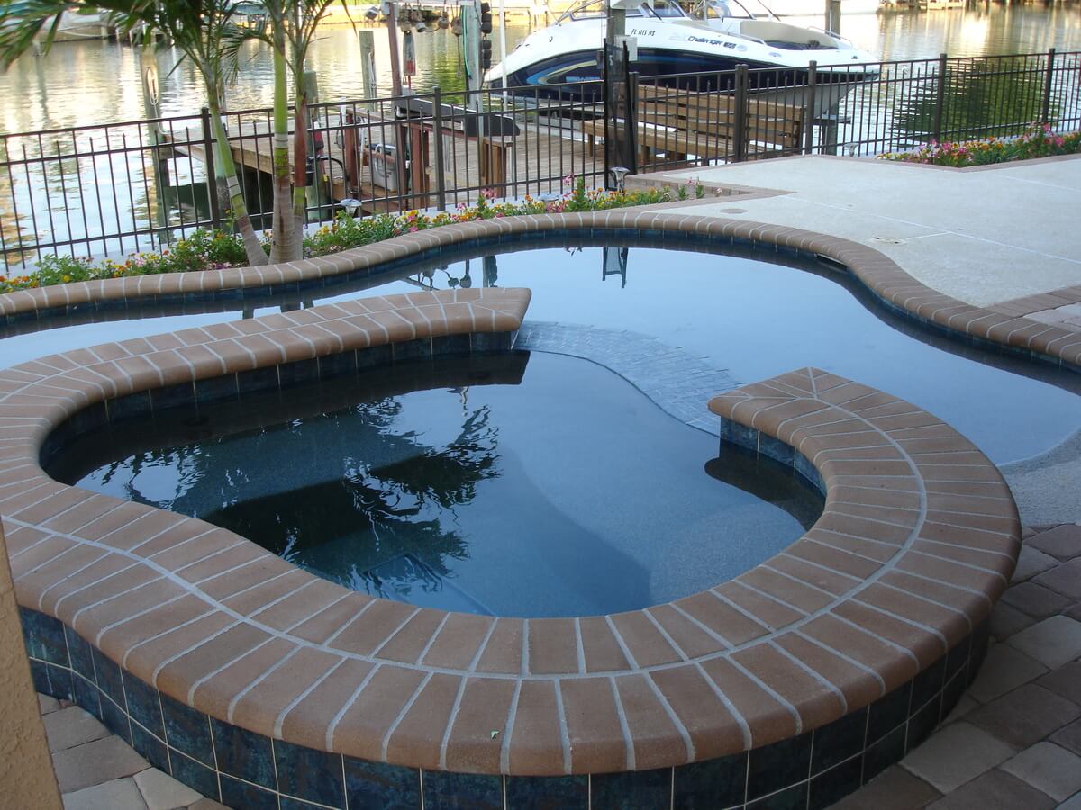 Swimming pool project by Curtis Pools