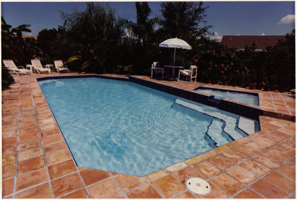 Swimming pool project by Curtis Pools