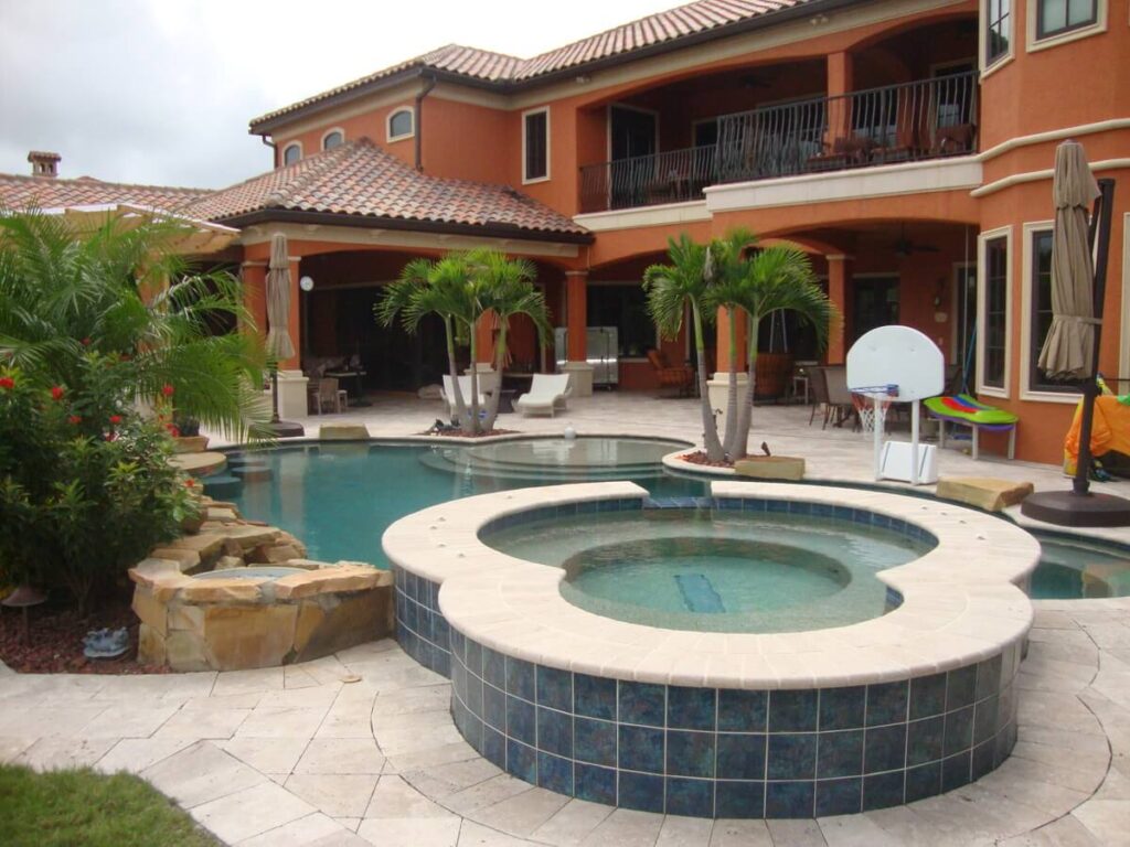 Swimming pool project by Curtis Pools