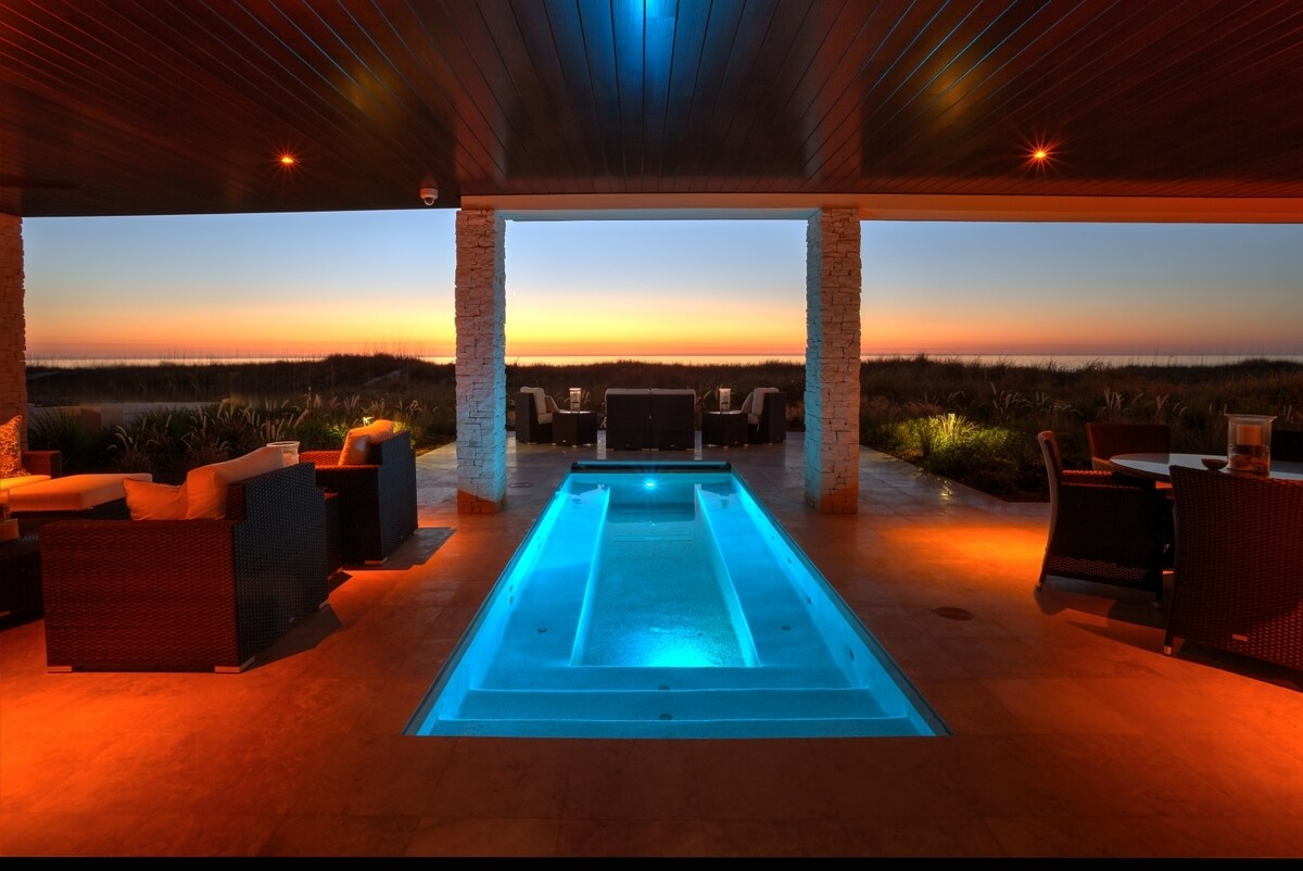 Swimming pool project by Curtis Pools