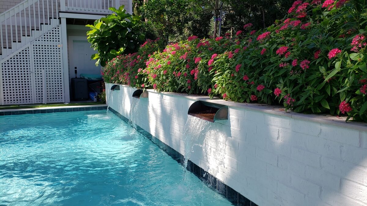 Swimming pool project by Curtis Pools