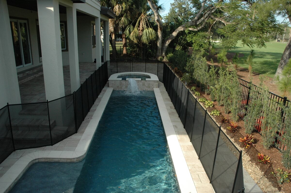 Swimming pool project by Curtis Pools