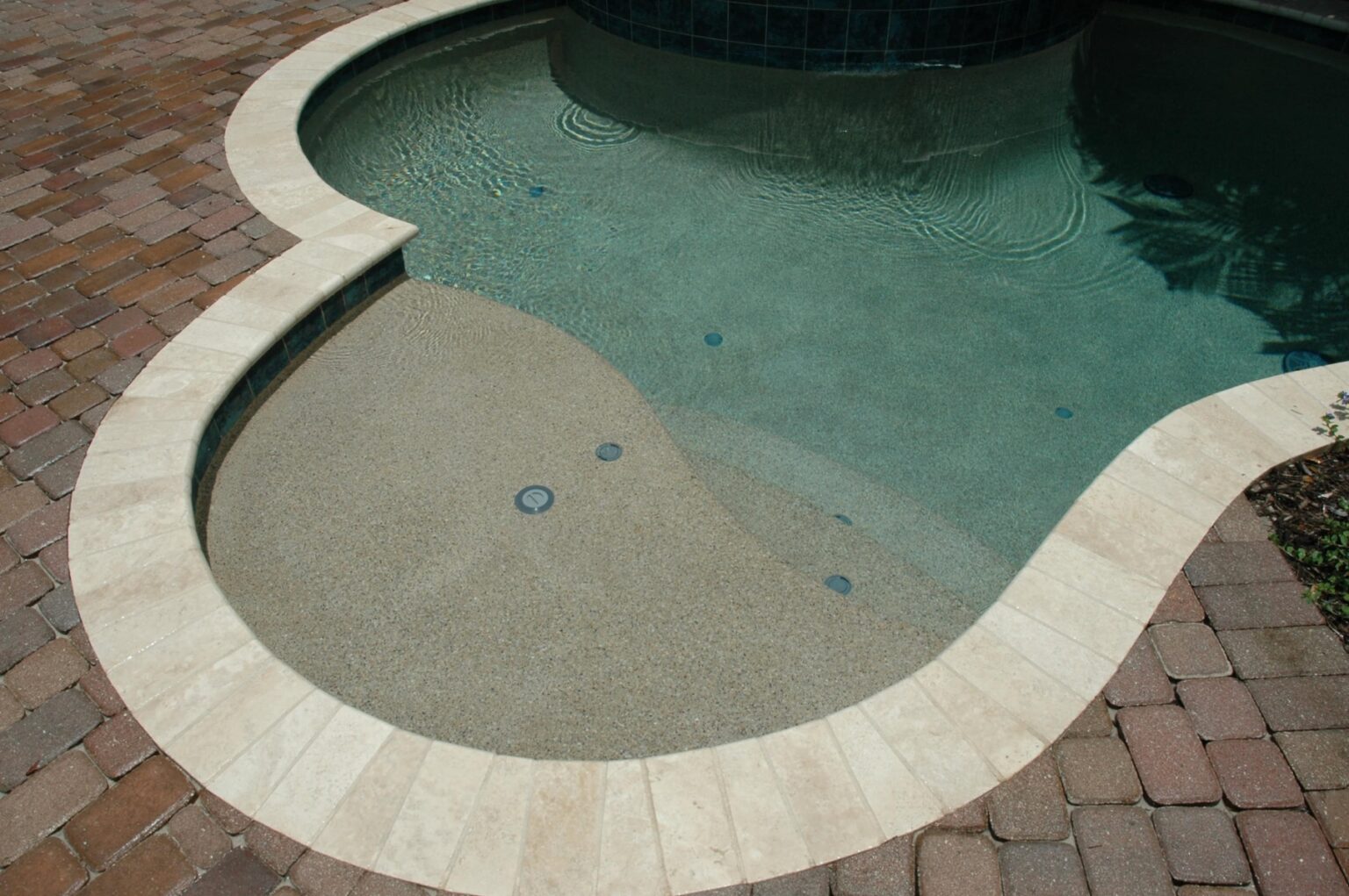 Swimming pool project by Curtis Pools