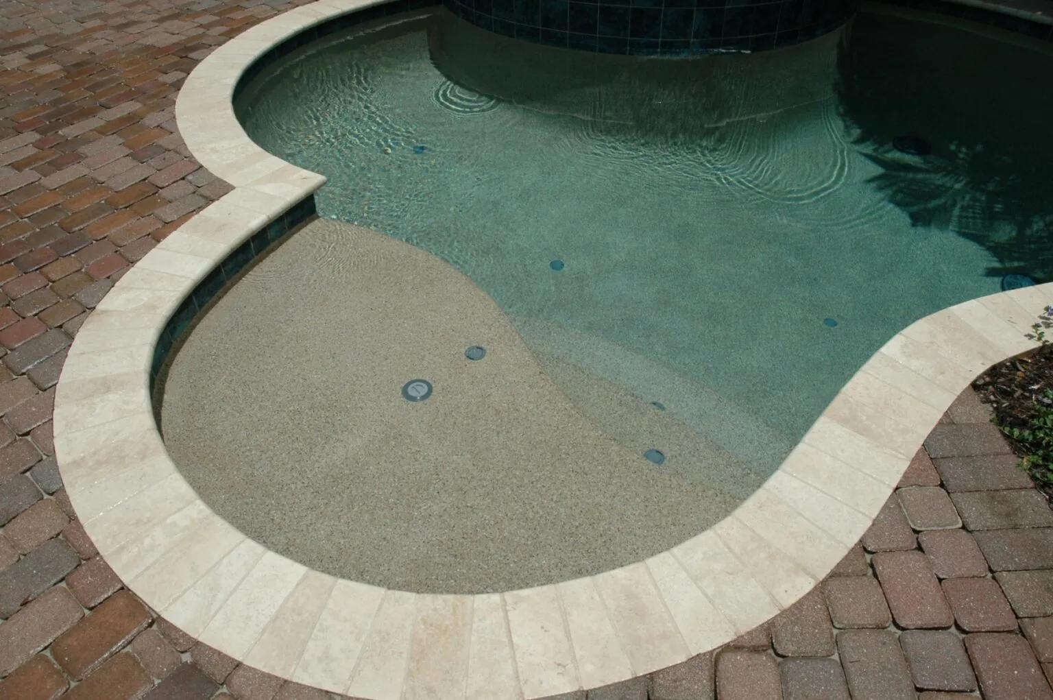 Swimming pool project by Curtis Pools