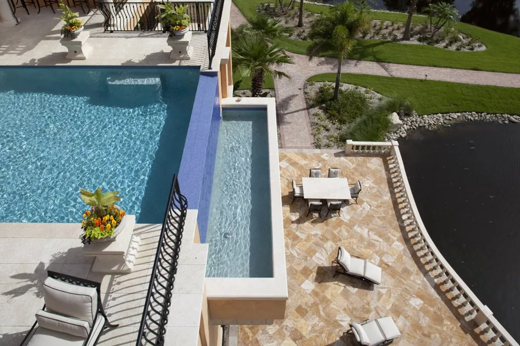Swimming pool project by Curtis Pools