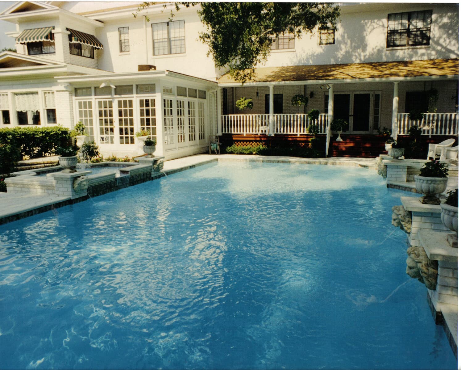 Swimming pool project by Curtis Pools