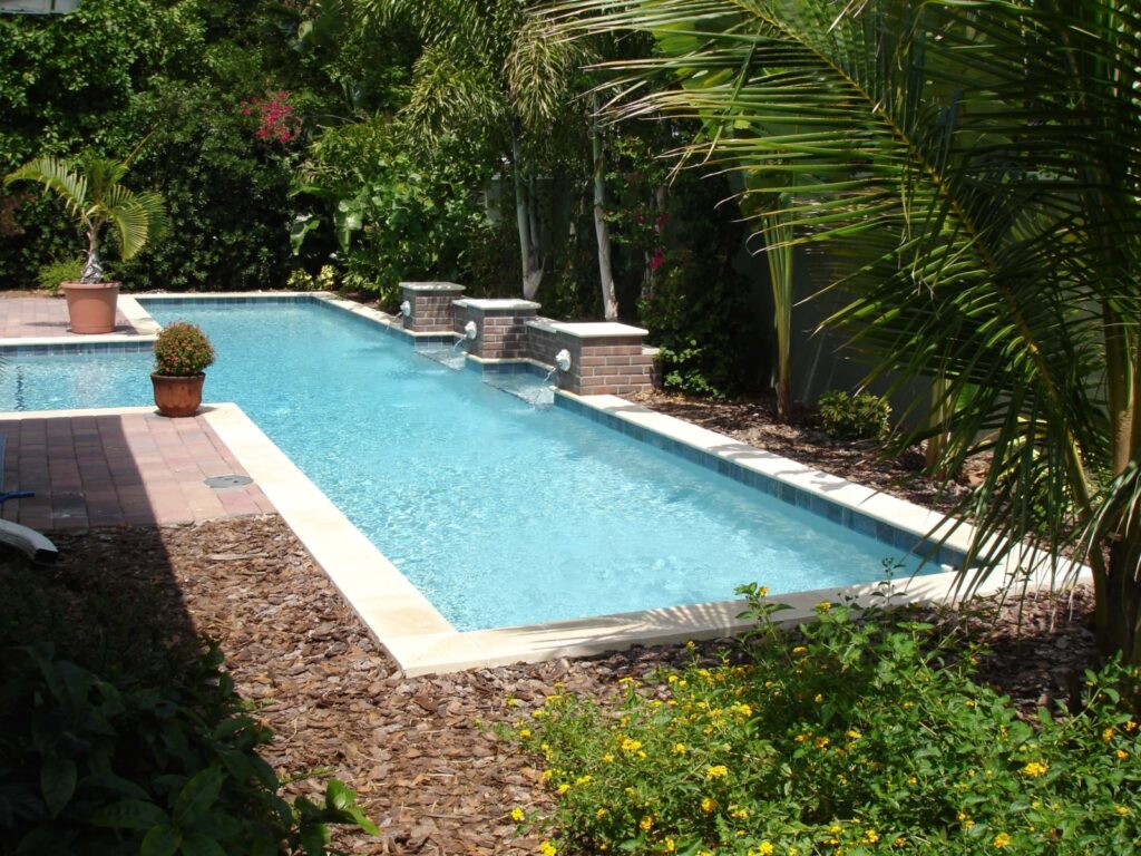 Swimming pool project by Curtis Pools