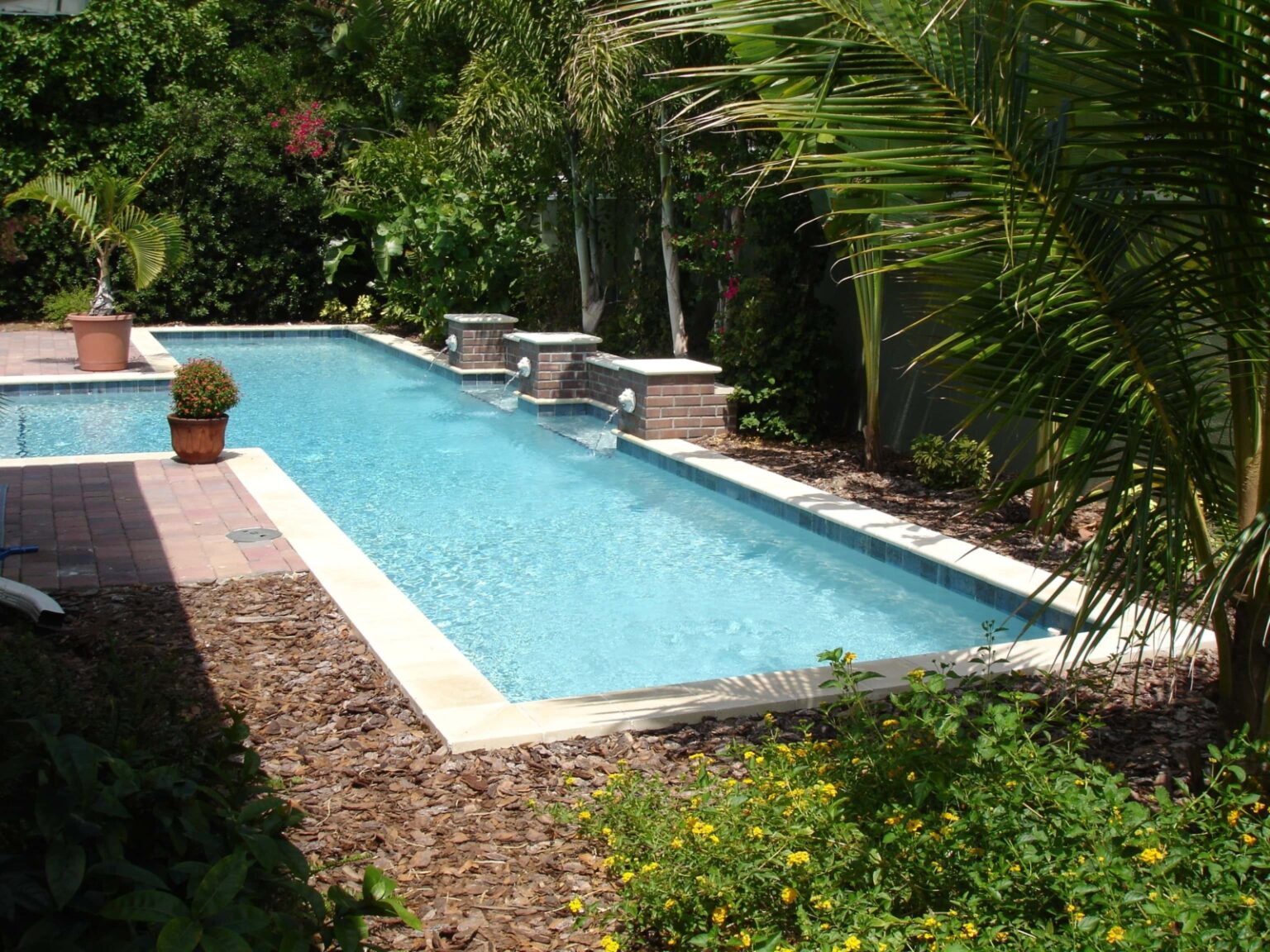 Swimming pool project by Curtis Pools