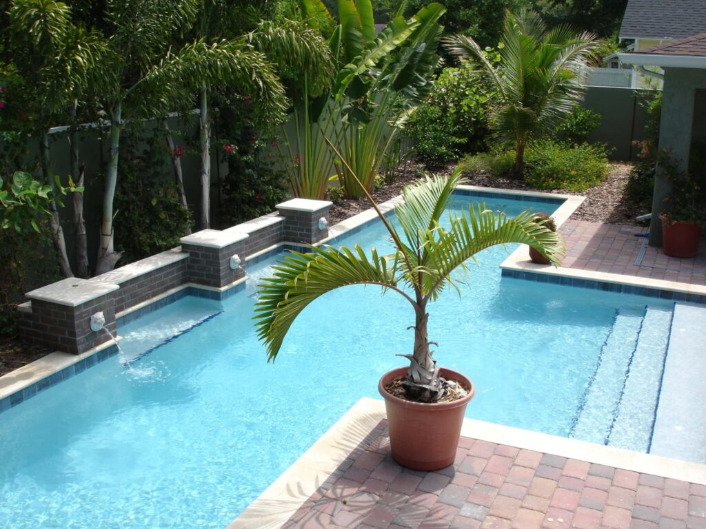 Swimming pool project by Curtis Pools
