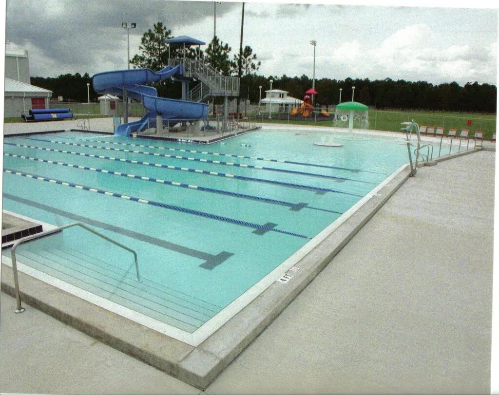 Swimming pool project by Curtis Pools