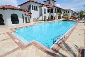 Huge backyard inground swimming pool in Tierra Verde