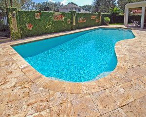 Indian Shores inground freshwater pool installed